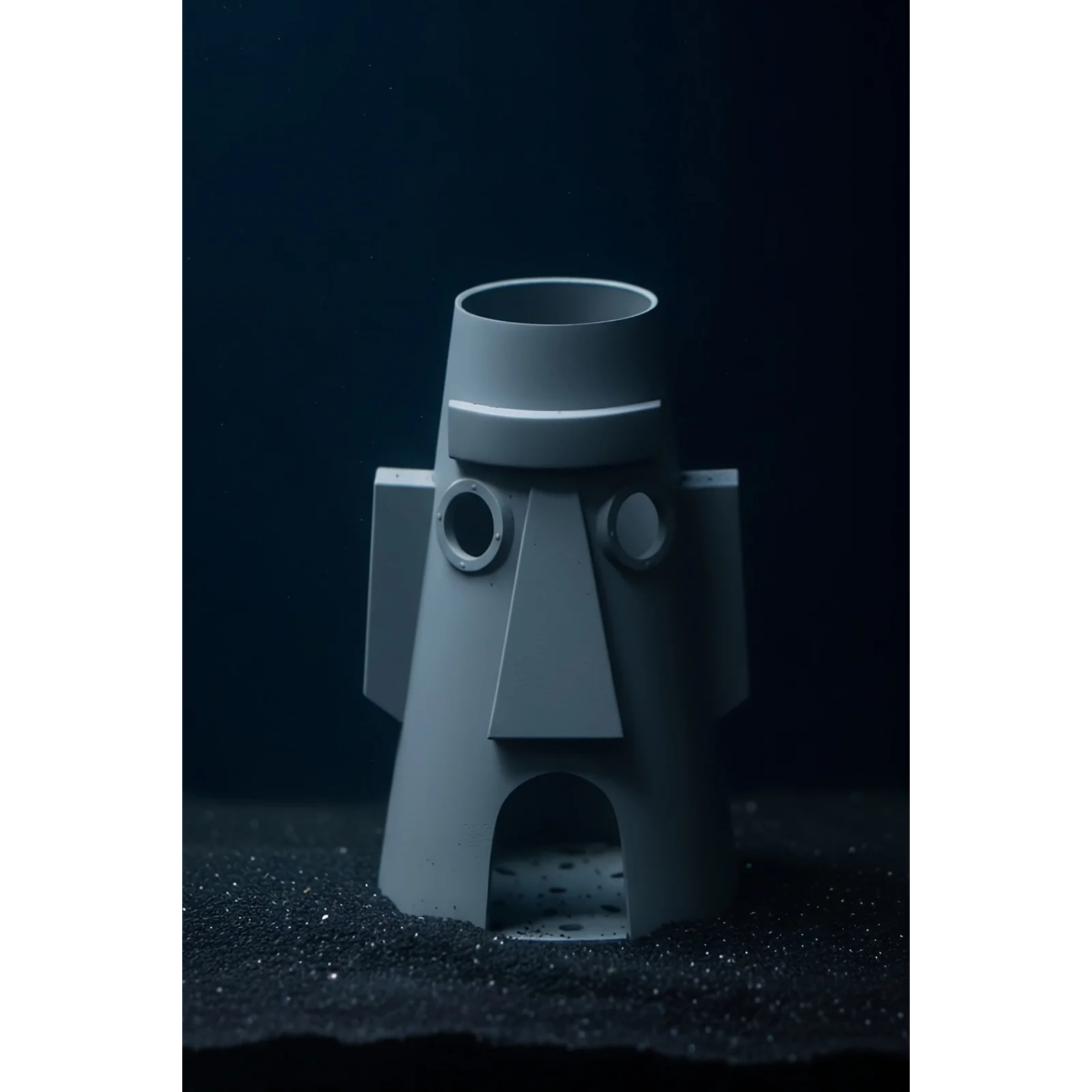 Squidward Balık Yuvası Akvaryum Aksesuarı – Sünger Bob Temalı Balık Evi