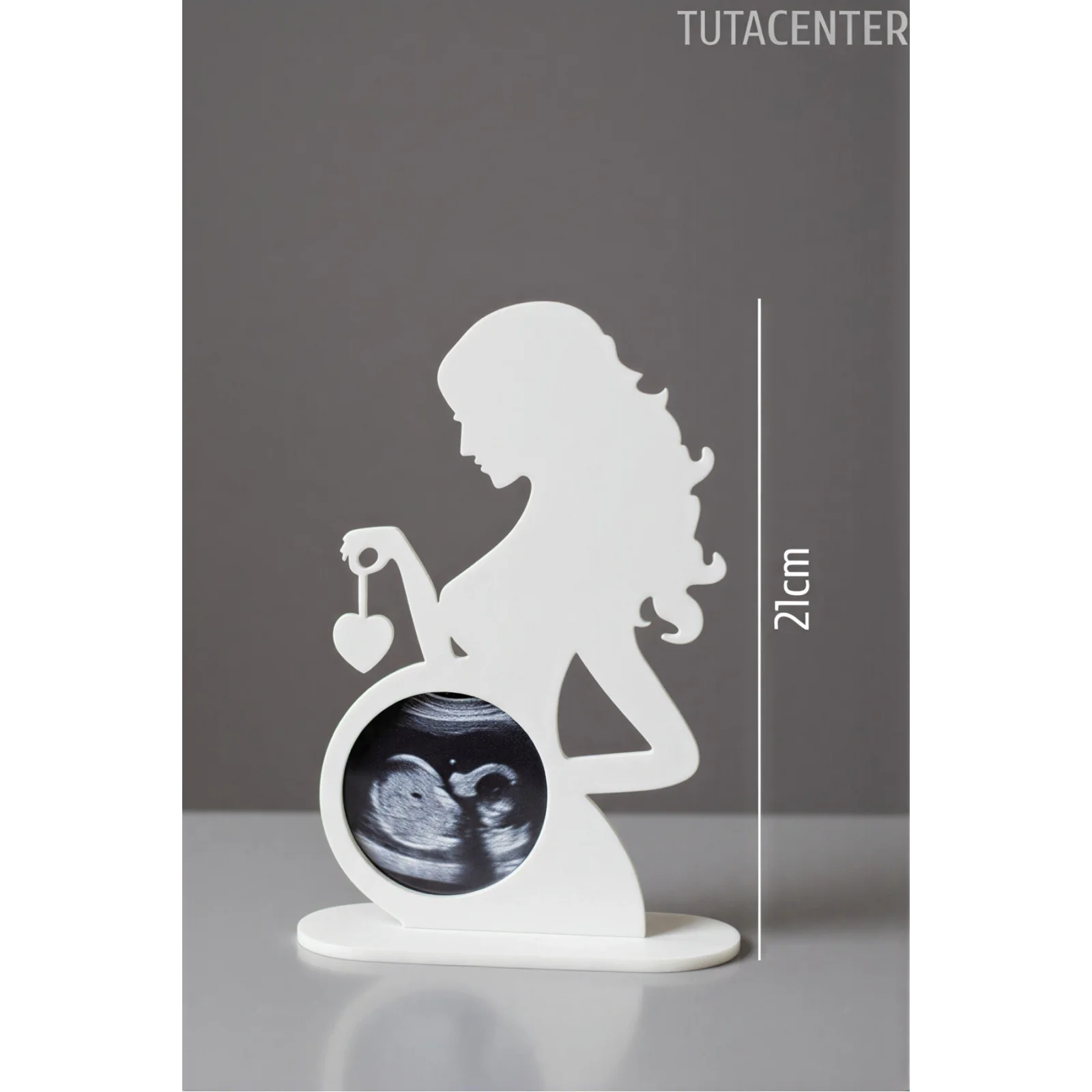 Hamile Anne Ultrason Fotoğraf Çerçevesi – Yenidoğan Hatırası & Hediyesi