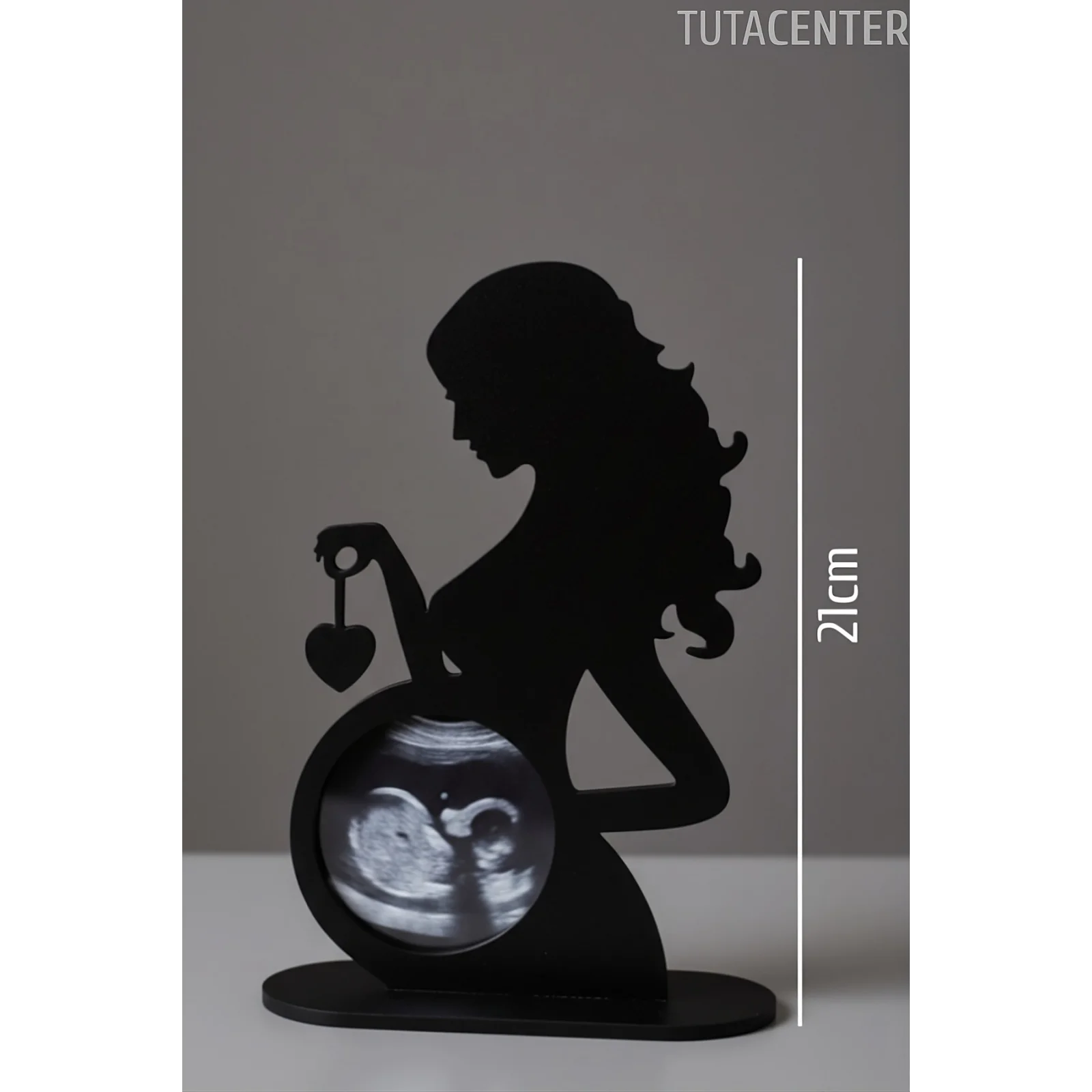 Hamile Anne Ultrason Fotoğraf Çerçevesi – Yenidoğan Hatırası & Hediyesi