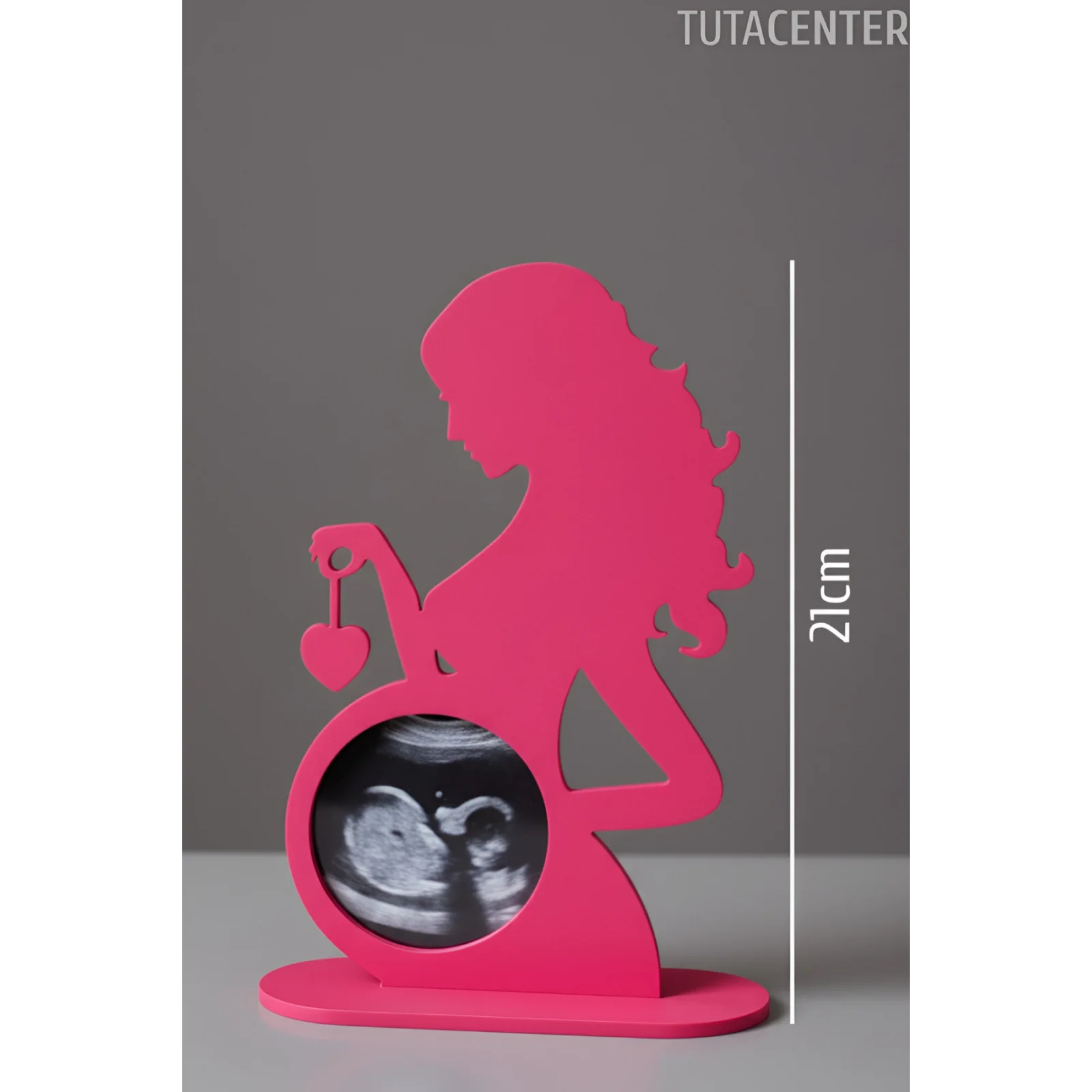 Hamile Anne Ultrason Fotoğraf Çerçevesi – Yenidoğan Hatırası & Hediyesi