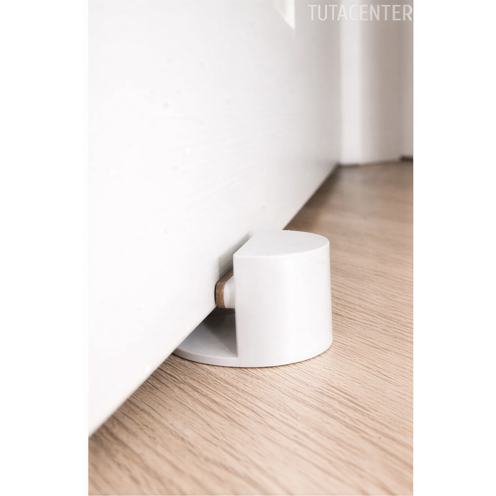 Kapı Altı Stoperi 3lü Set - Dekoratif & Yapışkanlı Taban - Plastik Kapı Tutacağı - Duvar Koruyucu