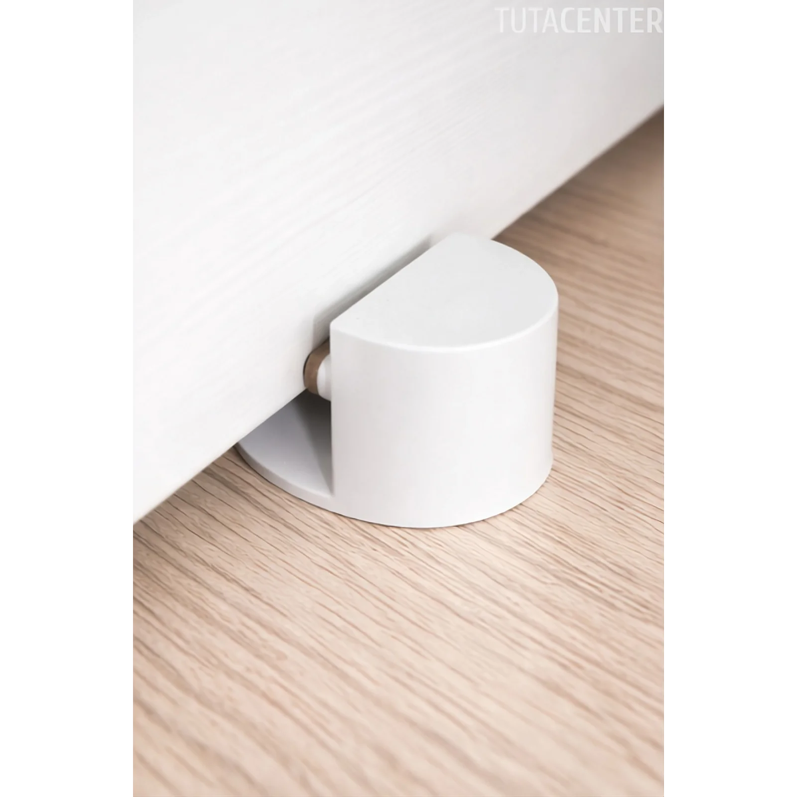 Kapı Altı Stoperi 3lü Set - Dekoratif & Yapışkanlı Taban - Plastik Kapı Tutacağı - Duvar Koruyucu