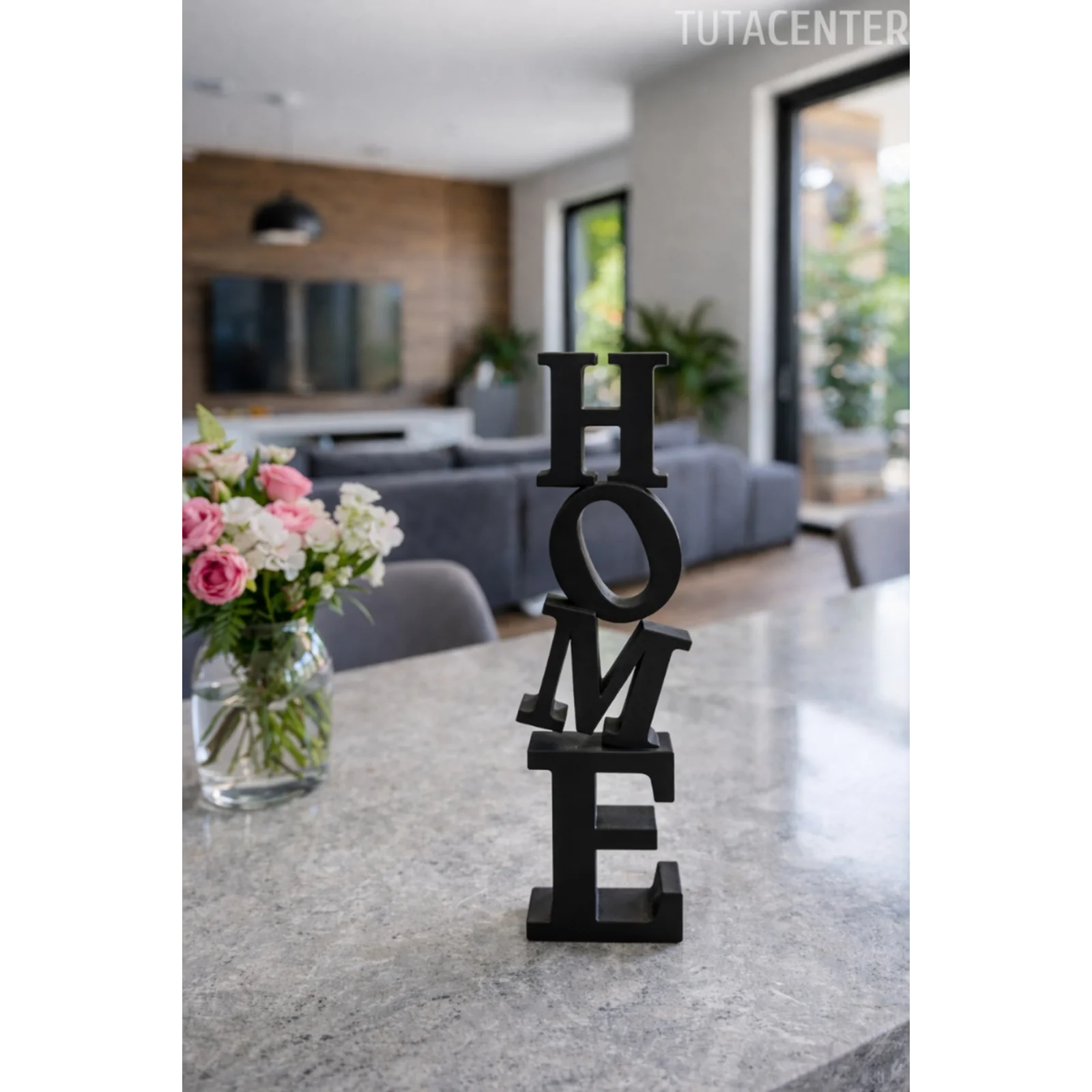 Dekoratif Home Yazısı Masa Üstü Home Yazılı Dekoratif Biblo Ve Masaüstü Dekor (Plastik)