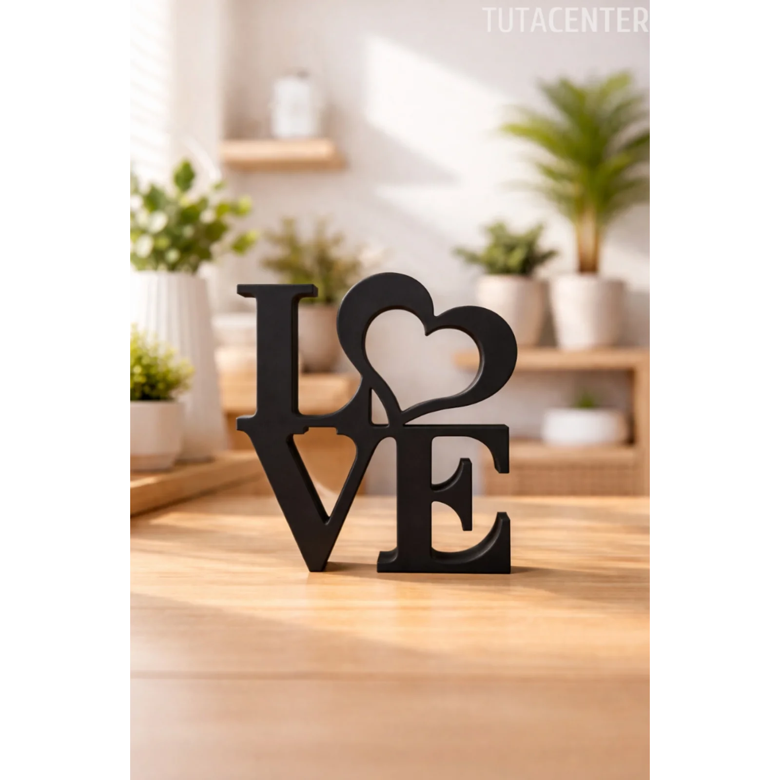 Dekoratif Love Yazısı Love Yazılı Dekoratif Biblo Ve Masaüstü Dekor (Plastik)