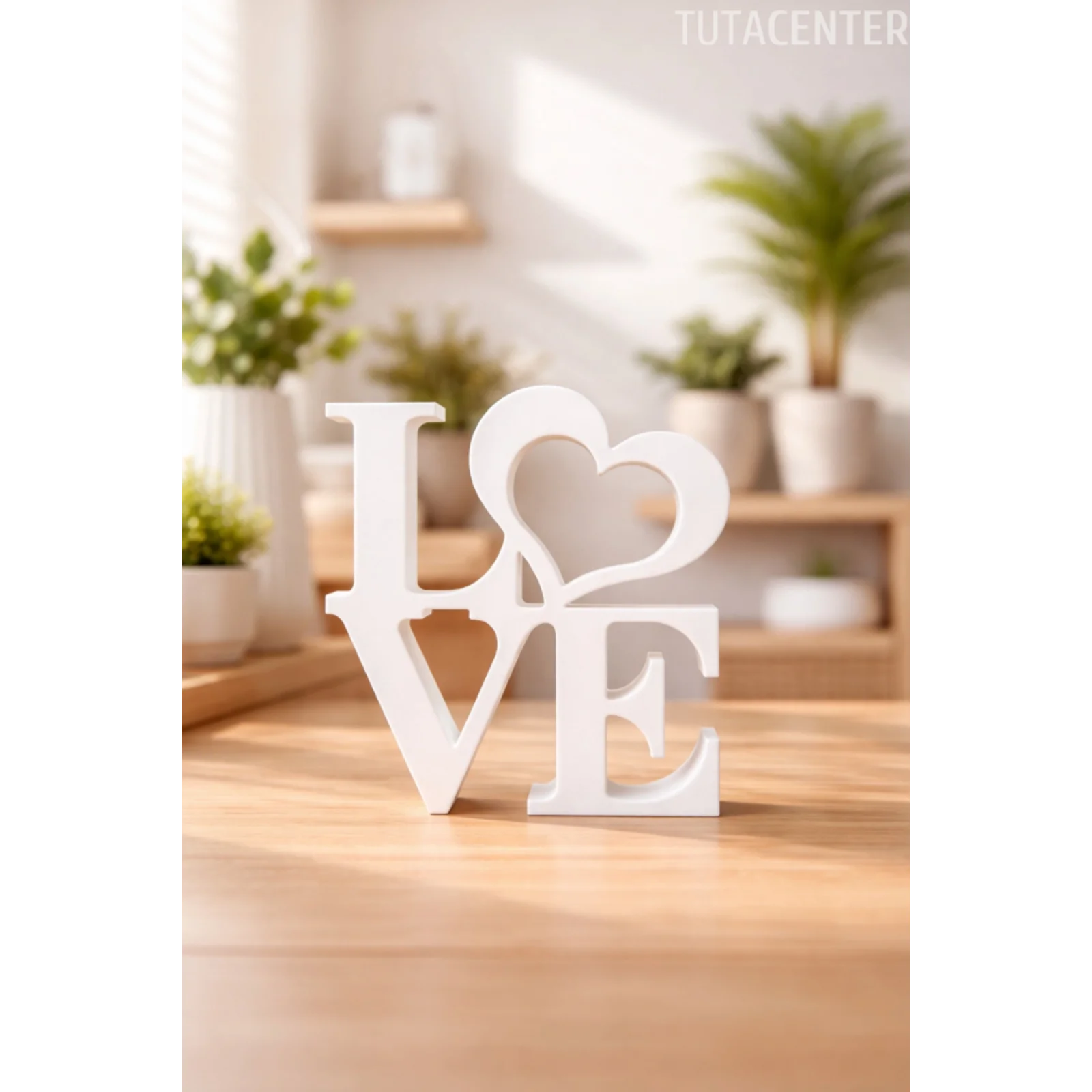 Dekoratif Love Yazısı Love Yazılı Dekoratif Biblo Ve Masaüstü Dekor (Plastik)