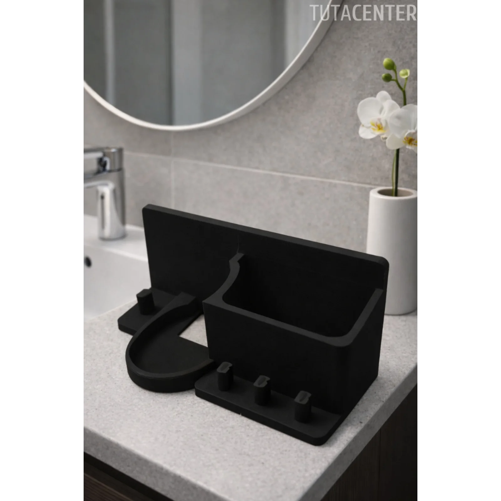 Şarjlı Diş Fırçası Standı – 3 Başlık + 1 Fırça + 1 Şarj Standı Yuvası + 1 Macunluk