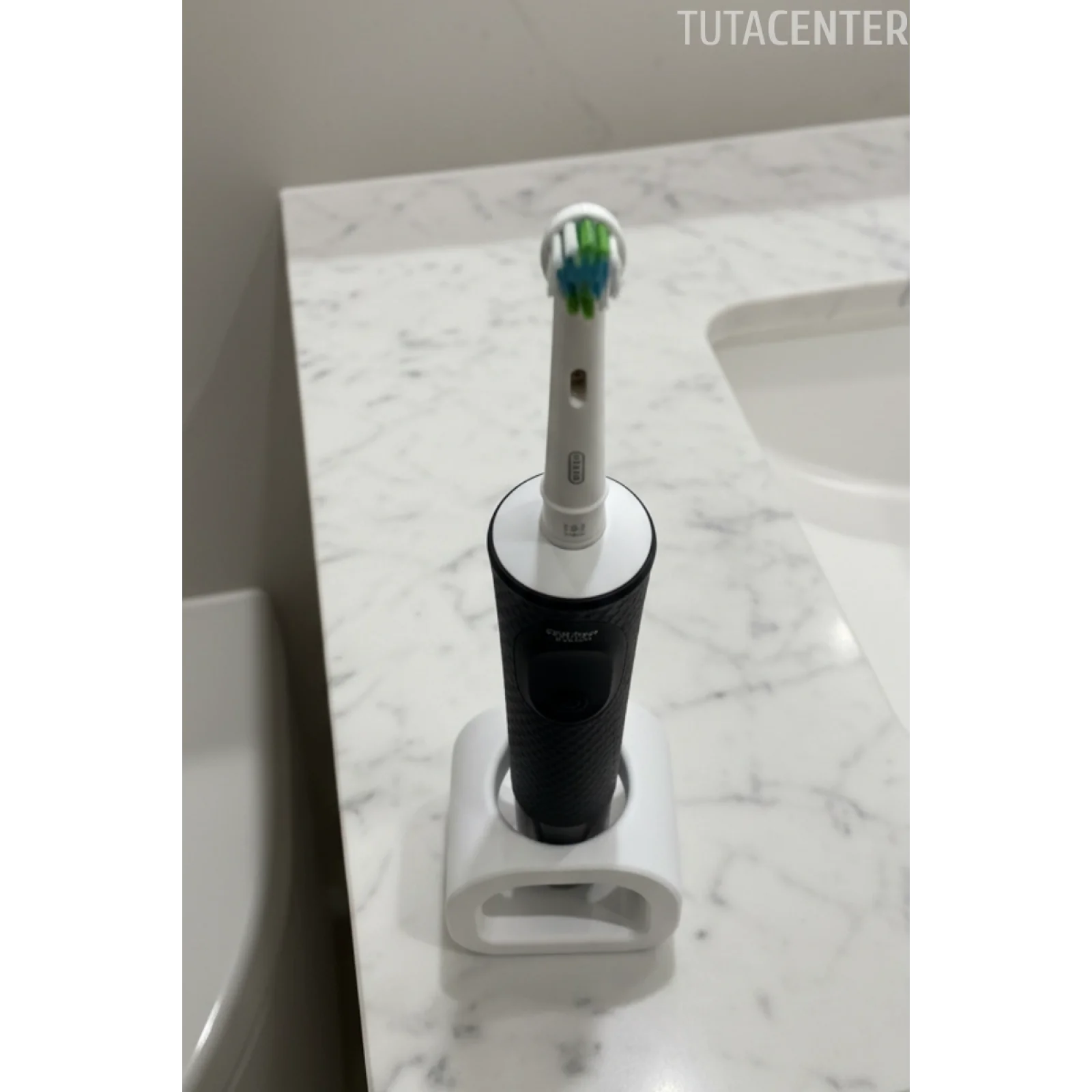 Şarjlı Diş Fırçası Tutucu Stand 1 Bölmeli - Tek Bölmeli Şarjlı Diş Fırçası Standı Plastik