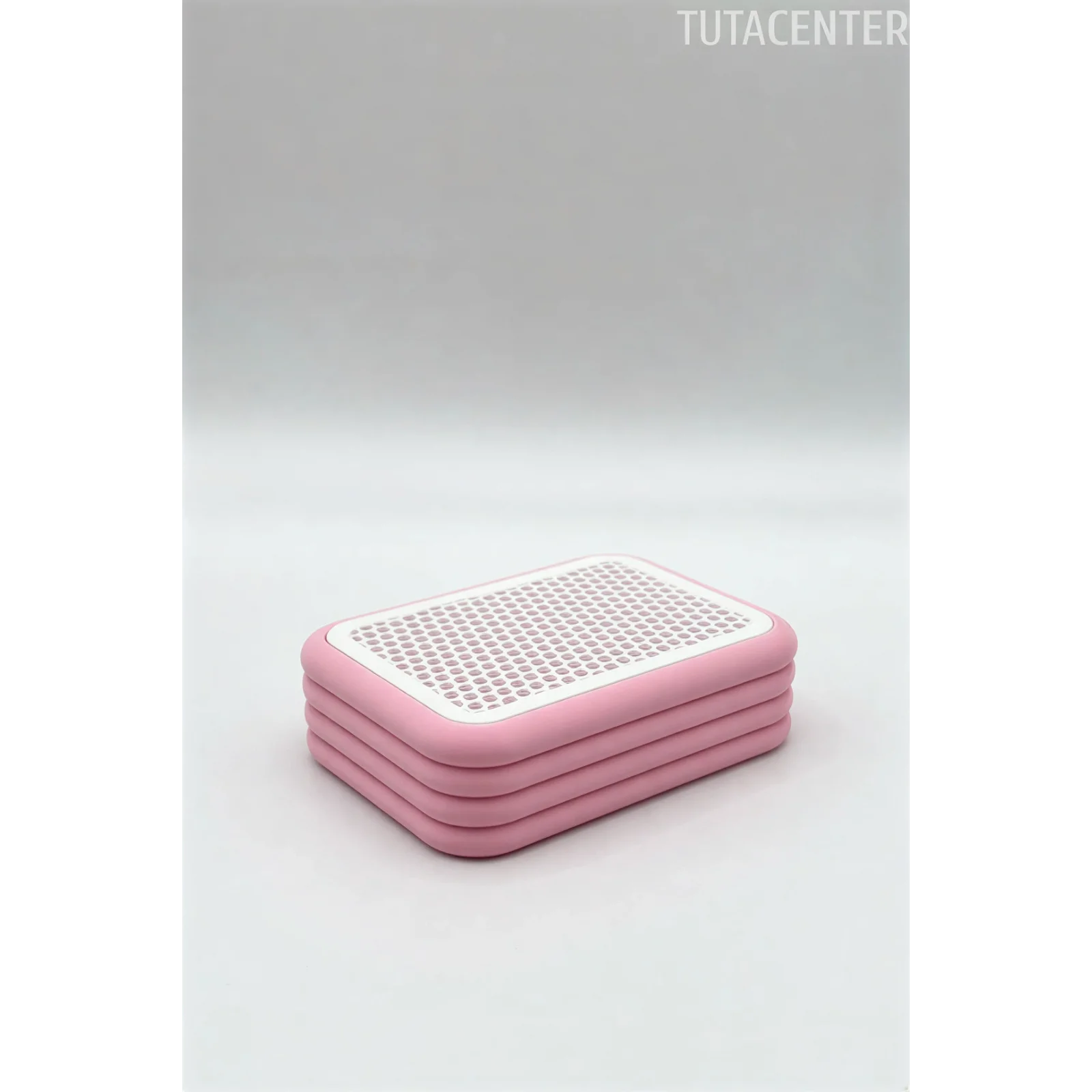 Katı Sabunluk Plastik Banyo Sabunluğu Lavabo İçin Pratik Sabunluk - Mutfak Süngerliği - Süngerlik