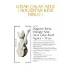 Gitar Çalan Kedi Biblo Modern Biblo 15CM Plastik ( Rockstar Kedi Biblo )