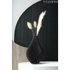 SİYAH DURU VAZO 15CM