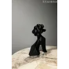 KANİŞ KÖPEK BİBLO Dekoratif Köpek Figür