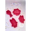 Gabby Dollhouse Kedi Kurabiye Kek Şeker Kurabiye Kalıbı Ve Hamur Şekillendirici (Set)
