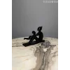 Anne Ve Çocuk Sevgi Dolu Dekoratif Biblo Çocuk Sallayan Anne Figür( Anneler Günü Hediyesi )