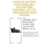 Uyuyan Sevimli Kedi Biblosu – Geometrik Tasarım, 20 cm, Dekoratif Kedi Figürü