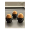 3Lü Modern Yumurtalık Seti Siyah