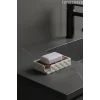 Şık Şişme Tasarım Sabunluk - Katı Sabunluk ( Modern ve Şık Görünüm Plastik Banyo Düzenleyici )