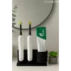 Şarjlı Ve Pilli Diş Fırçalık Tutucu Stand Beyaz (Tüm Modellere Uyumlu)