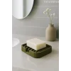 Modern Çizgi Formlu Su Tutmayan Sabunluk – Modern ve Şık Plastik Sabunluk