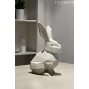 MODERN GEOMETRİK TAVŞAN BİBLO Dekoratif Tavşan Figür