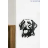 SEVİMLİ RETRİEVER DUVAR DEKORASYONU - KÖPEK EV DEKORASYONU 20X20CM