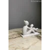 Anne Ve Çocuk Sevgi Dolu Dekoratif Biblo Çocuk Sallayan Anne Figür( Anneler Günü Hediyesi )