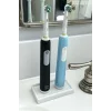 Şarjlı Diş Fırçalık Tutucu Stand 2 Bölmeli