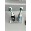 Şarjlı Diş Fırçalık Tutucu Stand 2 Bölmeli