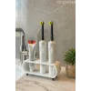 Modern Ayaklı Şarjlı Ve Pilli Diş Fırçalık Tutucu Stand (Tüm Modellere Uyumlu)