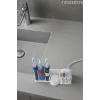 Şarjlı Diş Fırçası Tutucu Stand ( 3 Diş Fırçalık Yuvası - 3 Başlık Yuvası - Diş Macunu Yuvalı )