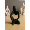 Düşünceli Iskandinav Tarzı Biblo Heykel Figür Dekor Dekorasyon (10 CM)