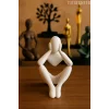 Düşünen İskandinav Tarzı Biblo Heykel Figür Dekor Dekorasyon (10CM)