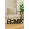 Home Yazılı Dekoratif Biblo Ve Masaüstü Dekor Home Yazısı Dekoratif Ev Süsü (Plastik)