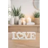 Love Yazılı Dekoratif Biblo Ve Masaüstü Dekor Love Yazısı Dekoratif Ev Süsü (Plastik)