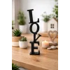 Dekoratif Love Yazısı Masa Üstü Love Yazılı Dekoratif Biblo Ve Masaüstü Dekor (Plastik)