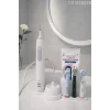 Şarjlı Diş Fırçası Standı – 3 Başlık + 1 Fırça + 1 Şarj Standı Yuvası + 1 Macunluk