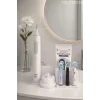 Şarjlı Diş Fırçası Standı – 3 Başlık + 1 Fırça + 1 Şarj Standı Yuvası + 1 Macunluk