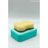 Katı Sabunluk Plastik Banyo Sabunluğu Lavabo İçin Pratik Sabunluk - Mutfak Süngerliği - Süngerlik
