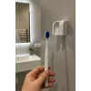 2’li Diş Fırçası Tutucu | Yapışkanlı Duvar Tipi Hijyenik Diş Fırçalık | Delmeden Montajlı Pratik Banyo Organizeri