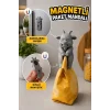 Paket Poşet Klipsi - Magnetli Buzdolabı Poşeti Mandalı Klipsi - Paket Kilidi Plastik Klips Keçi Hayvan Figürlü