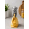 Paket Poşet Klipsi - Magnetli Buzdolabı Poşeti Mandalı Klipsi - Paket Kilidi Plastik Klips Keçi Hayvan Figürlü