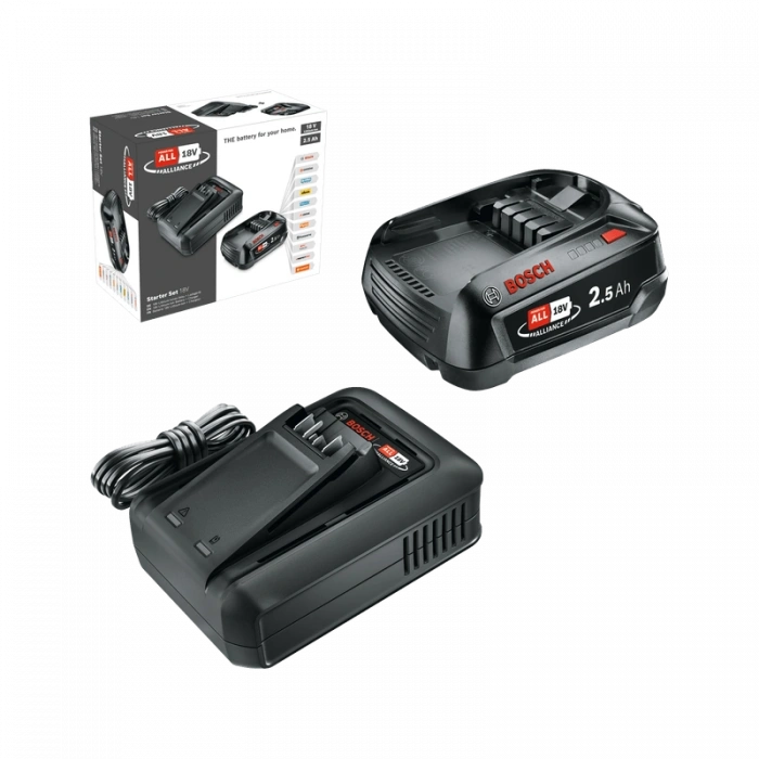 18 Volt Başlangıç Seti - 1 x 2.5 Ah