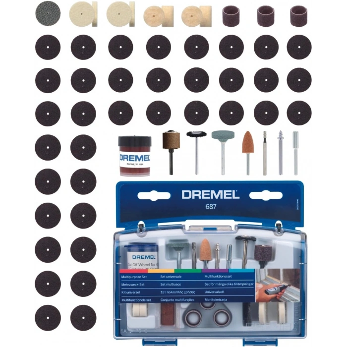 DREMEL Çok amaçlı set (687) 52li
