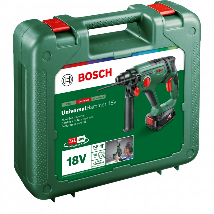 Akülü Darbeli, Keskileme ve Vidalama Aleti | UniversalHammer 18V