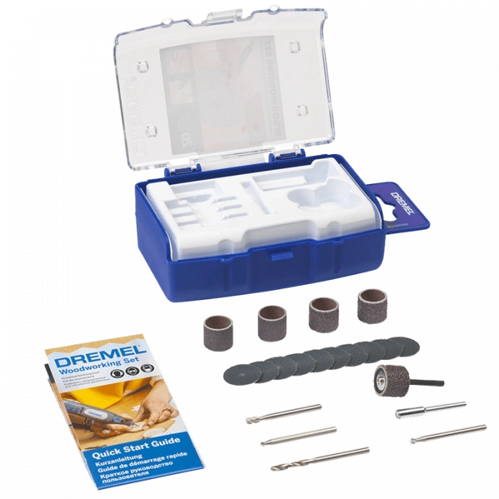 DREMEL Ahşap İşlemeleri Aksesuar Seti (681) 20’li