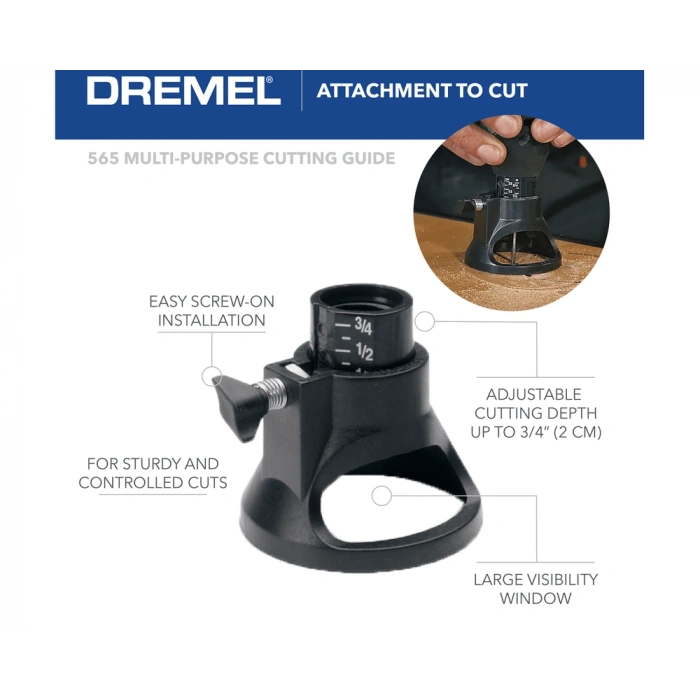 DREMEL Alçıpan ve Ahşap Kesme Kiti (565)