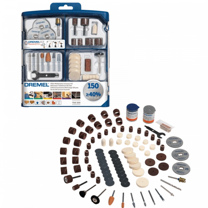 DREMEL Çok Amaçlı Aksesuar seti (724) 150’li