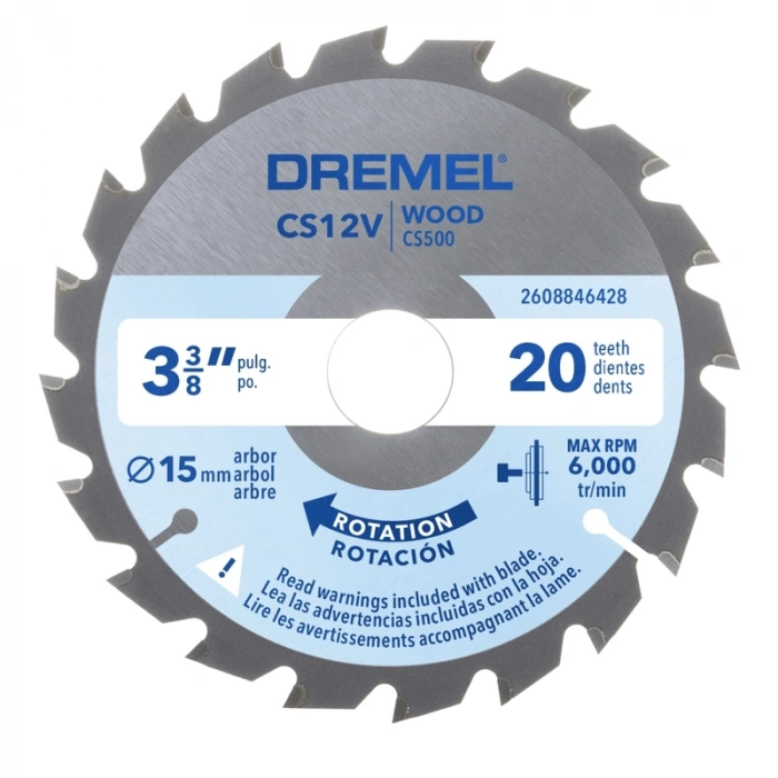 DREMEL CS12V (CS500) 85 mm Ahşap Testere Bıçağı