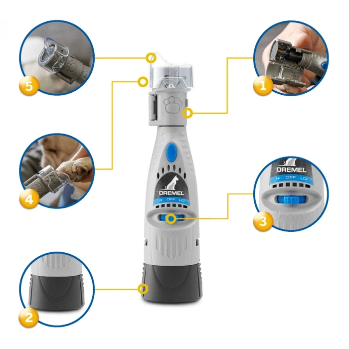 DREMEL Evcil hayvan tırnak bakım kiti (7020-PGK)