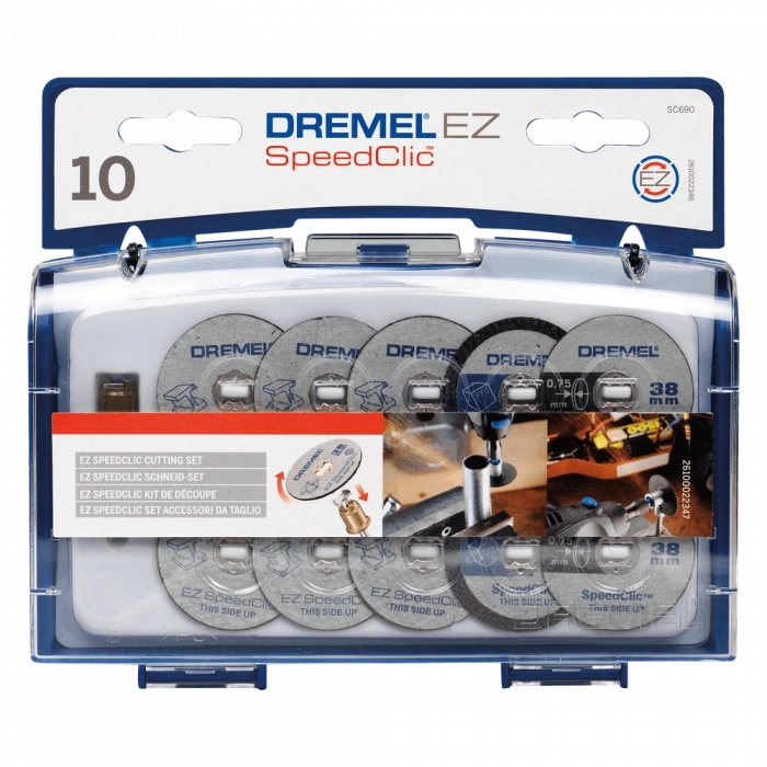 DREMEL SpeedClic kesme aksesuar seti (SC690) 11li