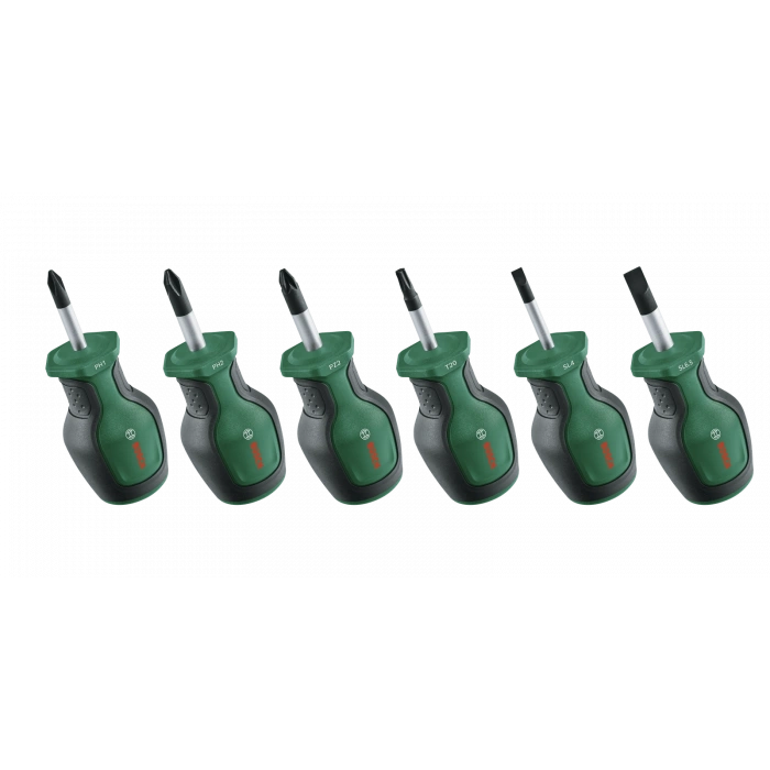 Kısa Tornavida Seti 6 Parça